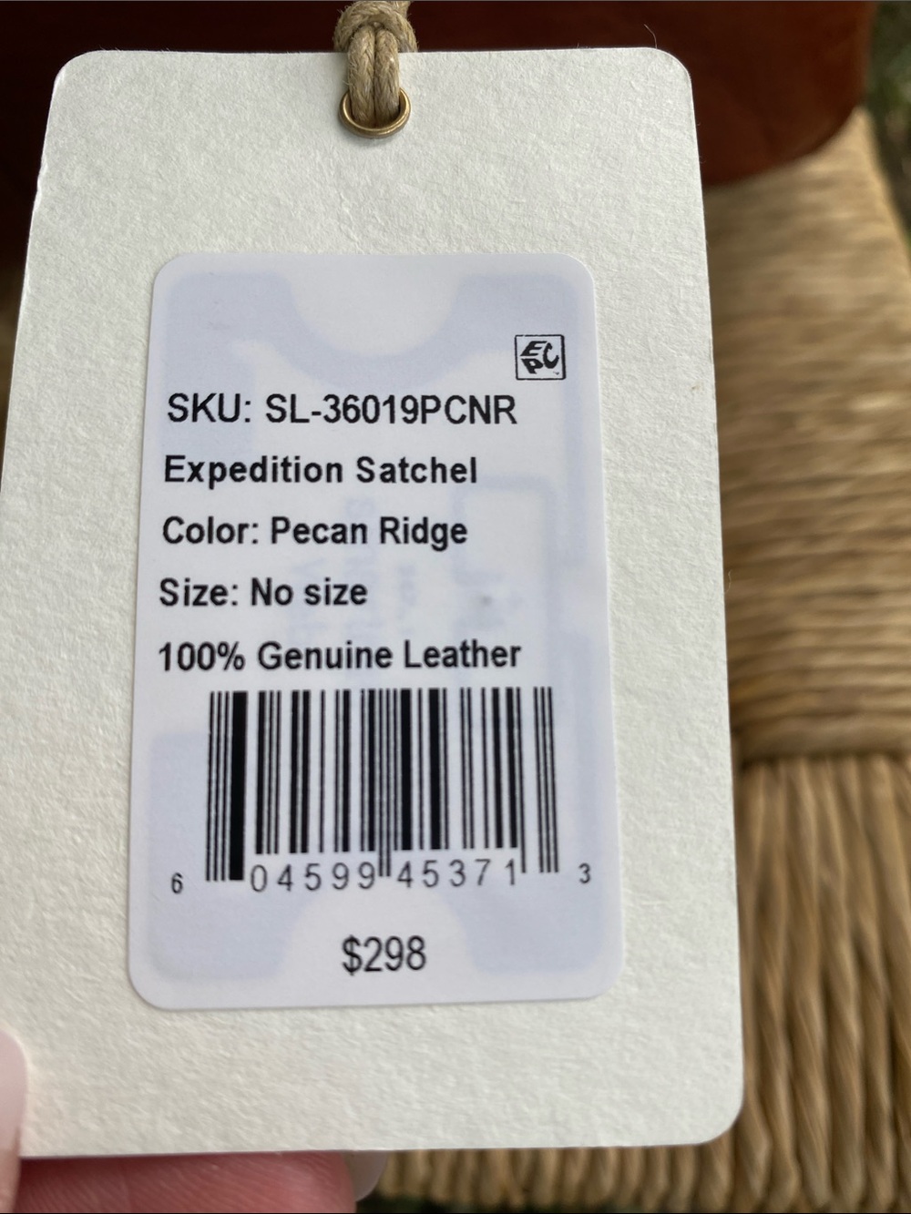 HOBO Expedition Satchel in Pecan Ridge - Picture 2 of 11